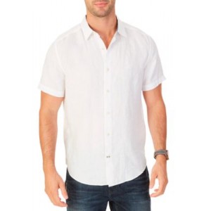 Nautica Short Sleeve Linen Shirt