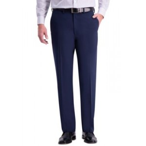 Haggar® 4 Way Stretch Solid Gab Classic Fit Flat Front Suit Separate Pants