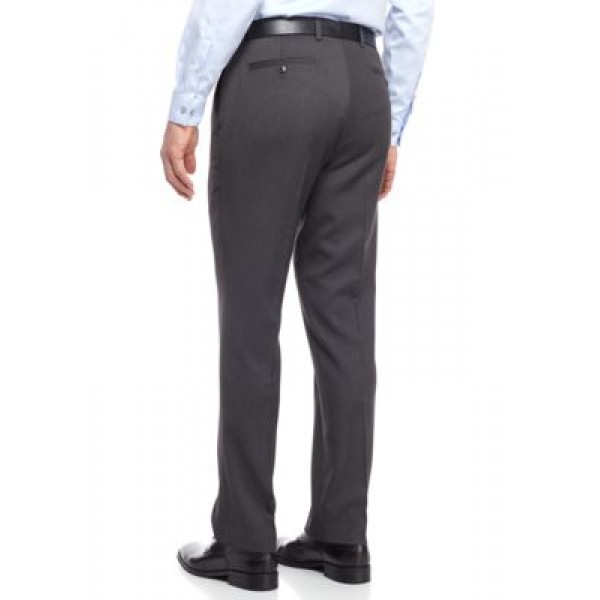 Louis Raphael Classic Flex Comfort Flat Front Pants