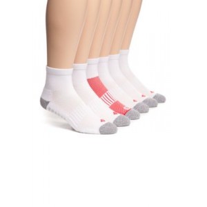 Columbia Athletic Quarter Length Socks - 6 Pack 