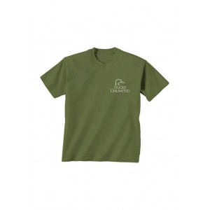 Gildan Softstyle Ducks Unlimited Short Sleeve Canine Graphic T-Shirt 