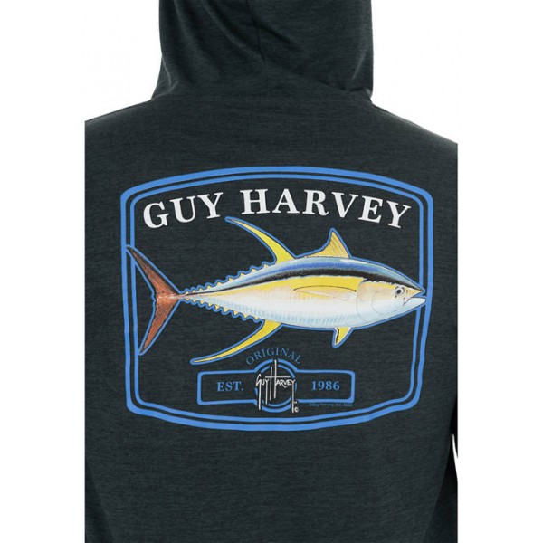 Guy Harvey® Men's Core Tuna Long Sleeve Hoodie