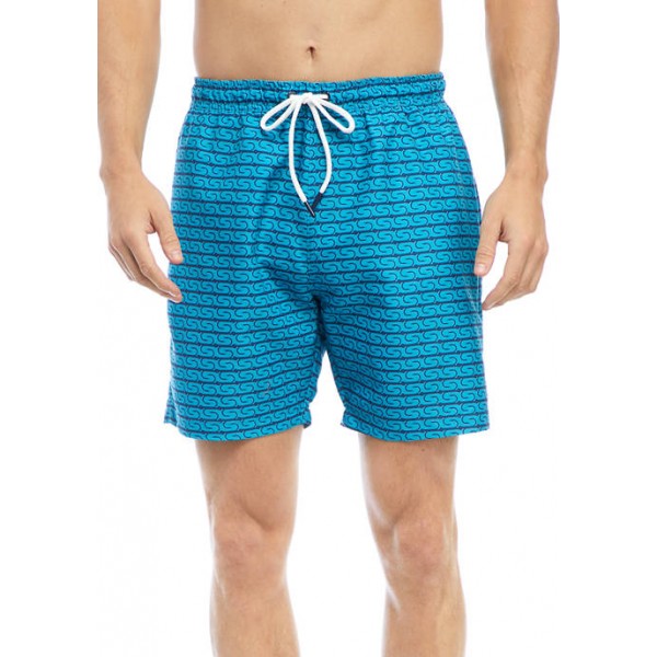 Ocean & Coast® Printed Swim Trunks