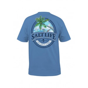 Salt Life Short Sleeve Hammock Time Graphic T-Shirt 