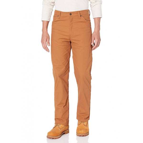 Smith's Workwear Stretch Fleece Lined Canvas Carpenter Pant
