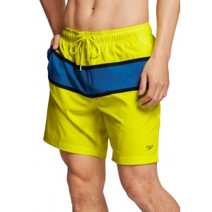 speedo® Athletic Color Block Volley Swim Shorts 