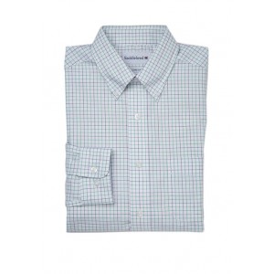 Saddlebred® Long Sleeve Plaid Oxford Dress Shirt 