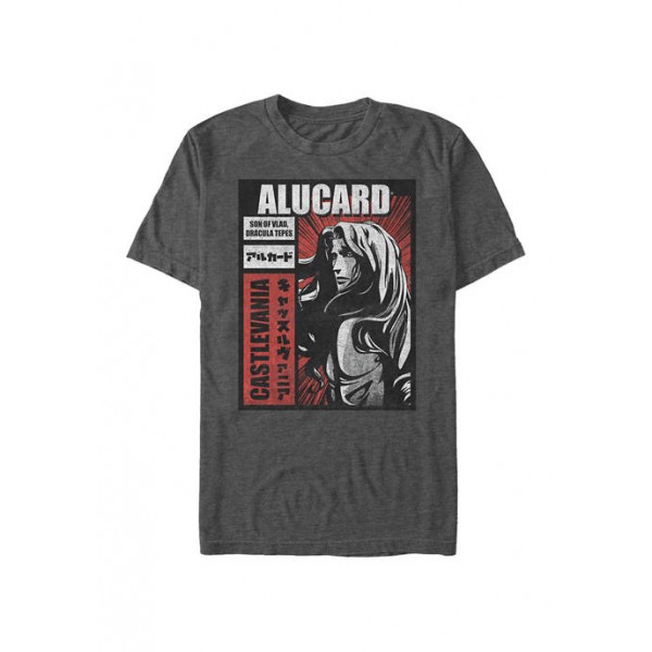 Castlevania Castlevania Alucard Kanji Graphic T-Shirt