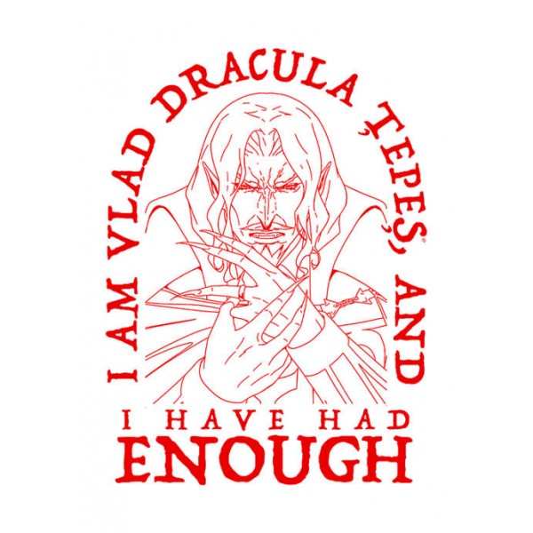 Castlevania Castlevania Had Enough Graphic T-Shirt
