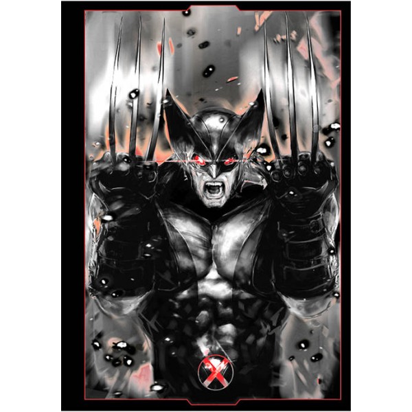 Deadpool Wolverine Fangs Graphic T-Shirt