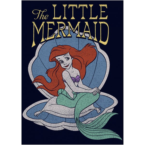 Disney® Disney Princess Little Mermaid Redux Short Sleeve Graphic T-Shirt