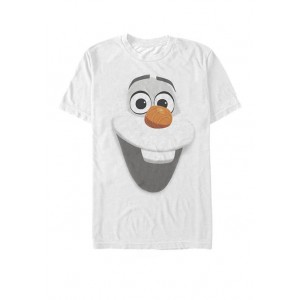 Disney® Olaf Big Face Short Sleeve T-Shirt 