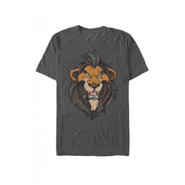 Disney® Villains Geometric Scar Short Sleeve T-Shirt