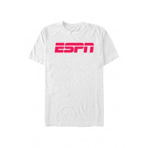 ESPN ESPN Black Logo Short Sleeve Graphic T-Shirt 