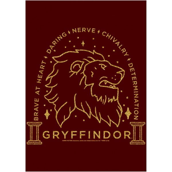 Harry Potter™ Harry Potter Lion Line Art Graphic T-Shirt