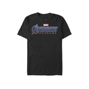 Marvel Avengers The Avengers Endgame Movie Logo Short Sleeve T-Shirt 
