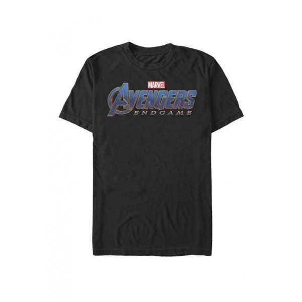 Marvel Avengers The Avengers Endgame Movie Logo Short Sleeve T-Shirt