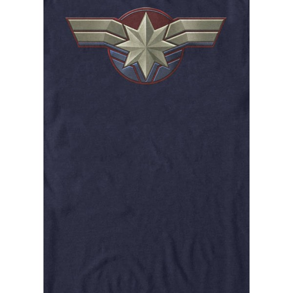 Marvel™ Captain Marvel Movie Chest Symbol Short Sleeve T-Shirt