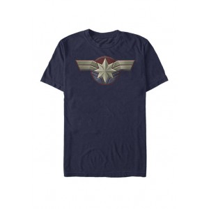 Marvel™ Captain Marvel Movie Chest Symbol Short Sleeve T-Shirt 