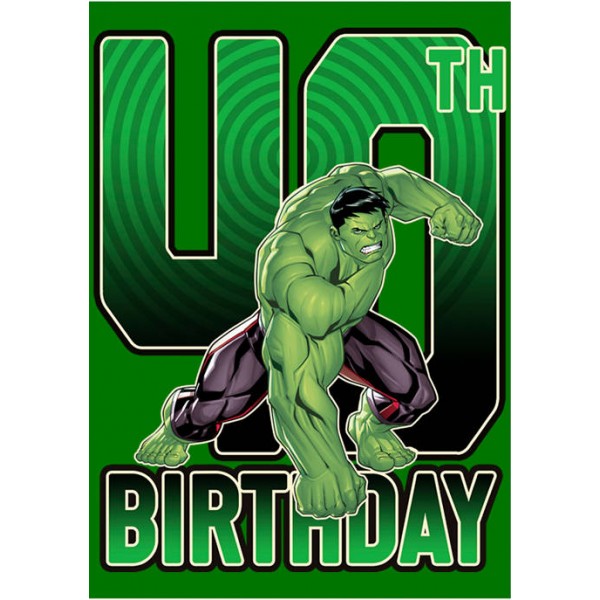 Marvel™ Marvel Hulk 40th Birthday Graphic Short Sleeve T-Shirt