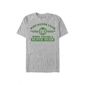 Marvel™ Marvel Iron Clover Collegiate Graphic Short Sleeve T-Shirt 