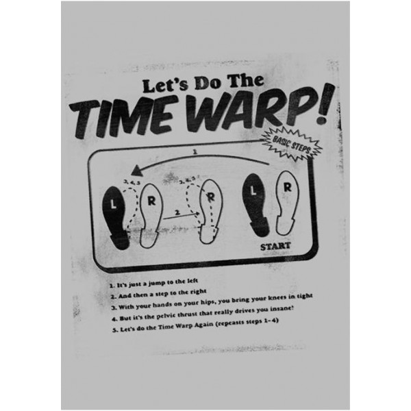 Rocky Horror Picture Show Rocky Horror Picture Show Time Warp Photocopy Short Sleeve Graphic T-Shirt