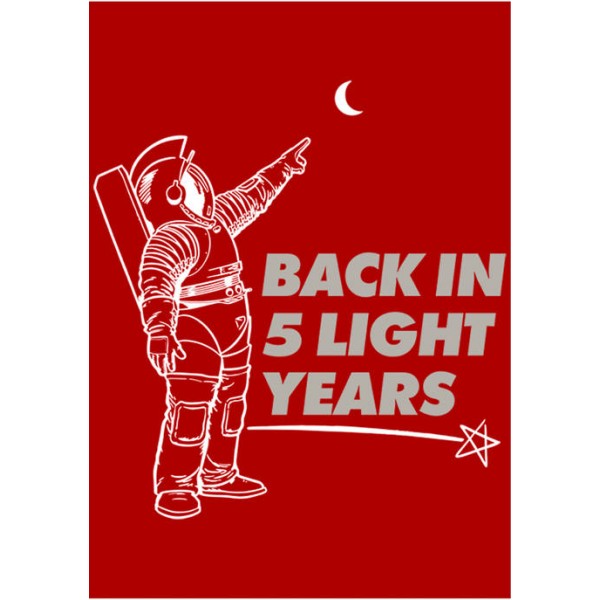 Space Force Back In Five Short Sleeve Graphic T-Shirt