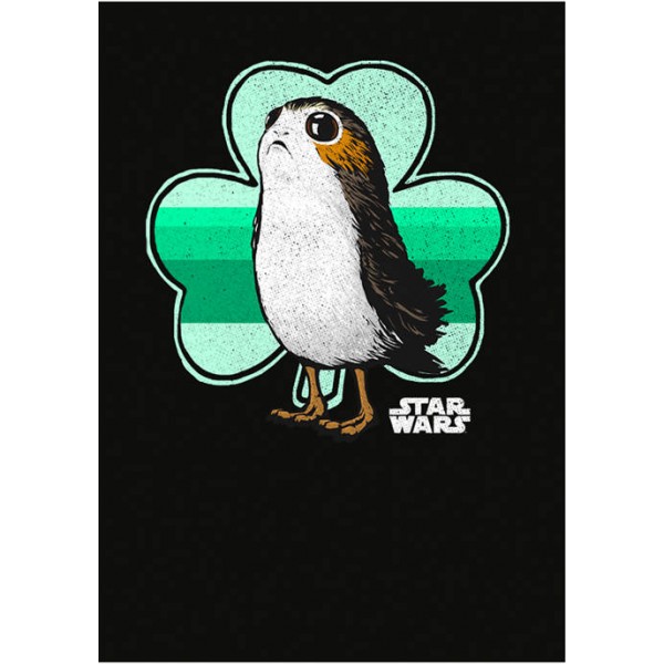 Star Wars® Star Wars™ Porg Clover Graphic Long Sleeve T-Shirt