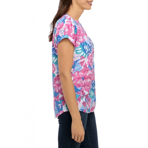 Kim Rogers® Women's Short Sleeve Liano Top