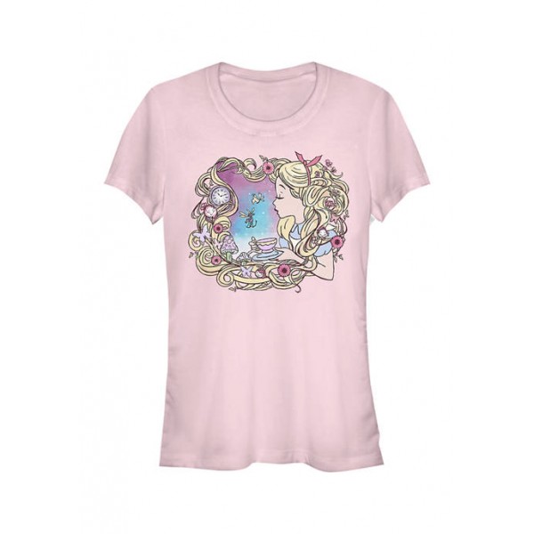 Alice in Wonderland Junior's Licensed Disney Alice Dream T-Shirt