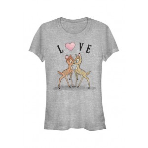 Bambi Junior's Licensed Disney Bambi Love T-Shirt 