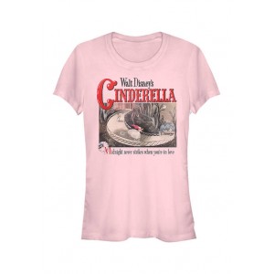 Disney Princess Junior's Cinderella Cover Graphic T-Shirt 