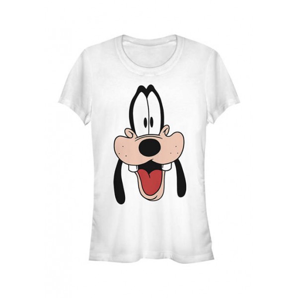 Goofy Movie Junior's Licensed Disney Goofy Dad Big Face T-Shirt