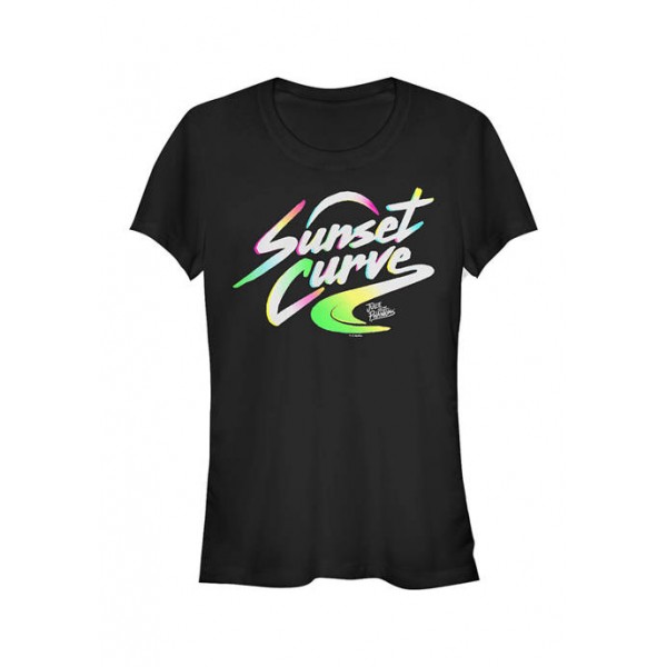 Julie and the Phantoms Junior's Julie and the Phantoms Sunset Curve Logo Graphic T-Shirt