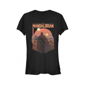 Star Wars The Mandalorian Junior's MandoMon Epi Reveal Graphic T-Shirt
