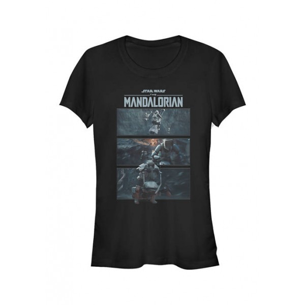 Star Wars The Mandalorian Junior's MandoMon Epi4 Show Me Graphic T-Shirt