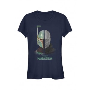 Star Wars The Mandalorian Junior's MandoMon Epi6 Counted Graphic T-Shirt 
