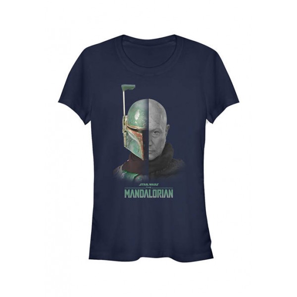 Star Wars The Mandalorian Junior's MandoMon Epi6 Counted Graphic T-Shirt