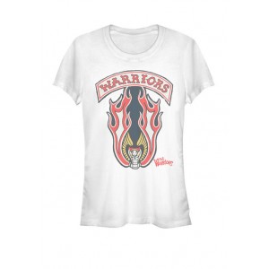 The Warriors Cobra Snake Flames Logo Short Sleeve Graphic T-Shirt 