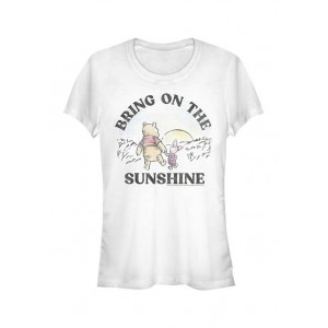 Winnie the Pooh Junior's Licensed Disney Bring On The Sunshine T-Shirt 