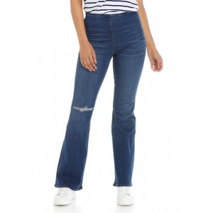 Tinseltown Junior's Pull On Flare Jeans 