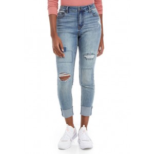 TRUE CRAFT Junior's Mid Rise Skinny Ankle Length Jeans