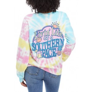 Benny & Belle Junior's Long Sleeve Fleece Southern Pace Pullover 