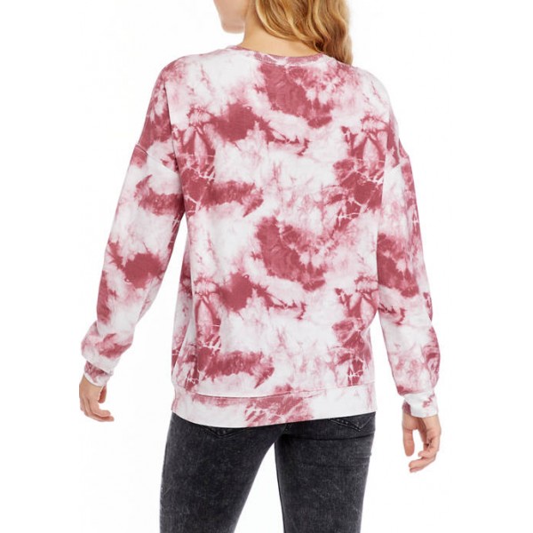 Cold Crush Junior's Yummy Blessed Tie Dye Top