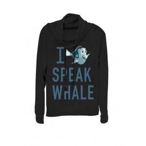 Disney® Pixar™ Finding Dory I Speak Whale Cowl Neck Graphic Pullover 