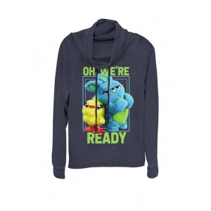 Disney® Pixar™ Toy Story 4 Ducky & Bunny Oh, We're Ready Cowl Neck Graphic Pullover 