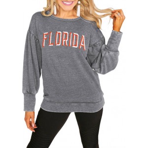 Gameday Couture NCAA Florida Gators Puff Sleeve Pullover 