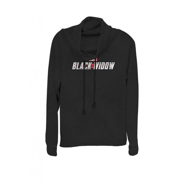 Marvel™ Black Widow Official Movie Logo Cowl Neck Pullover