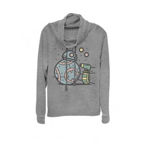 Star Wars® BB-8 D-O Pastel Droid Buddies Cowl Neck Graphic Pullover 