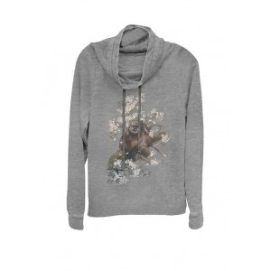 Star Wars® Wicket Ewok In A Tree Cowl Neck Graphic Pullover